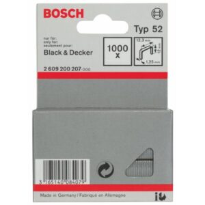 bosch 2609200207 fine wire staple 12x12, 3mm 1000 pcs