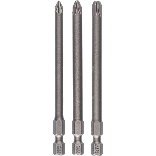 Bosch Professional 2607001761 Screwdriver Bit 3 Set 89mm Pz