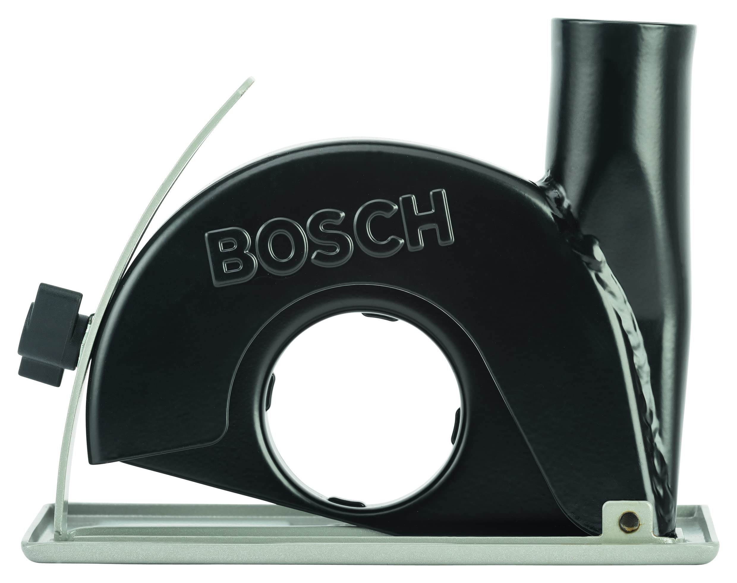 Bosch Accessories Guide Slides with Suction Connection for Chainsaw (Diameter 115/125 mm, Angle Grinders Accessories) Grey