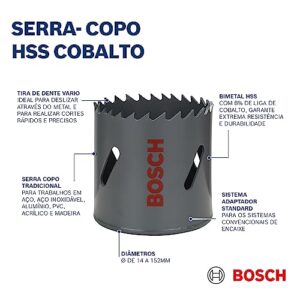 Bosch 2608584848 Holesaw of Hss-Bimetall 56mm