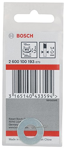 Bosch 2600100193 (2 600 100 193) Reduction Ring for Circular Saw Blades 20 X 10 X 1,2 mm