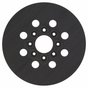 bosch professional 2608601175 grinding plate for pex220a, black, medium, 125 mm