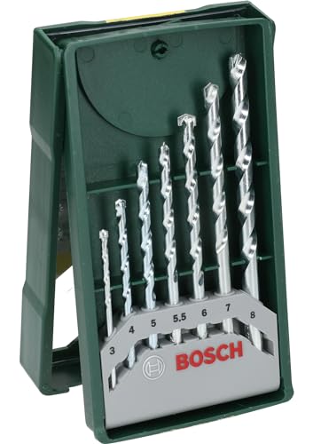 Bosch 2607019581 Masonry Drill "Mini-x-Line" 7 Pcs