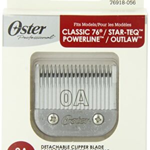 Oster Professional Arctic Collection Clipper/Trimmer Cool Touch Replacement Blade, Size #0A 3/64" (1.2 mm)