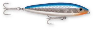 rapala saltwater skitter walk 11 fishing lure, 4.375-inch, blue mullet