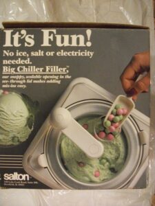 big chill ice cream/frozen delight maker