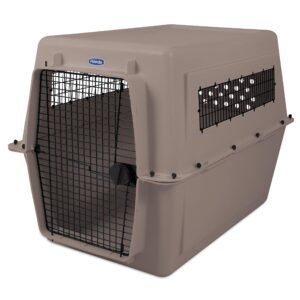 Petmate Ultra Vari Dog Kennel for Extra Large Dogs (Durable, Heavy Duty Dog Travel Crate, Made with Recycled Materials, 48 in. Long) 90 to 125 lbs, Made in USA