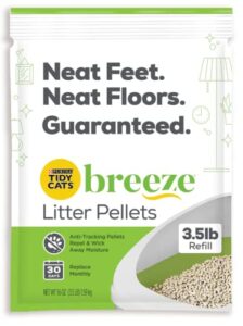 purina litter tidy cat breeze pellets, 3.5 lb