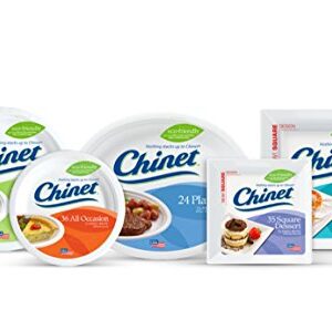 Chinet Premium 8 3/4-Inch Paper Plates, 36 Count