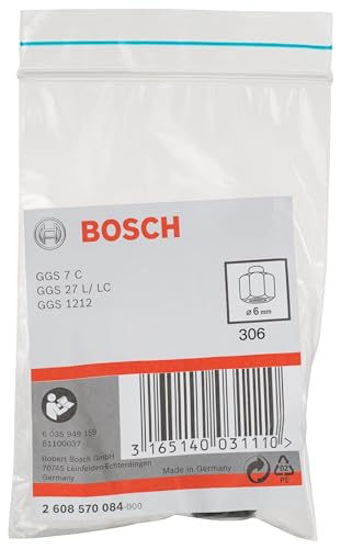 Bosch 2608570086 Collets and Locking Nuts, 8mm, Black