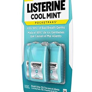 Listerine Cool Mint Pocketpaks, 24 count (pack of 6)