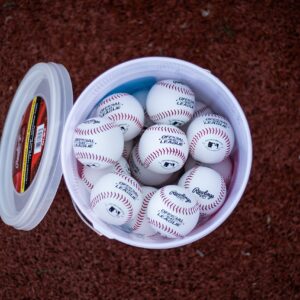 Rawlings | Official League Recreational Use Practice Baseballs | Youth/8U | OLB3 | Bucket | 24 Count