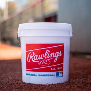 Rawlings | Official League Recreational Use Practice Baseballs | Youth/8U | OLB3 | Bucket | 24 Count