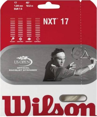 WILSON NXT 17 Tennis Racquet String (17 Gauge, 1.24mm)