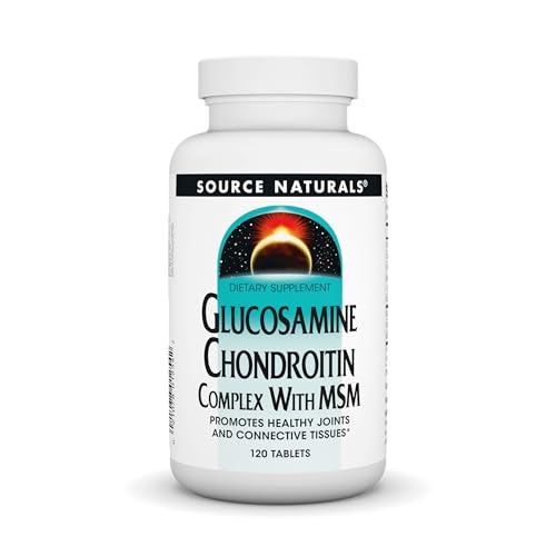 Source Naturals Glucosamine Chondroitin Complex With MSM - 120 Tablets