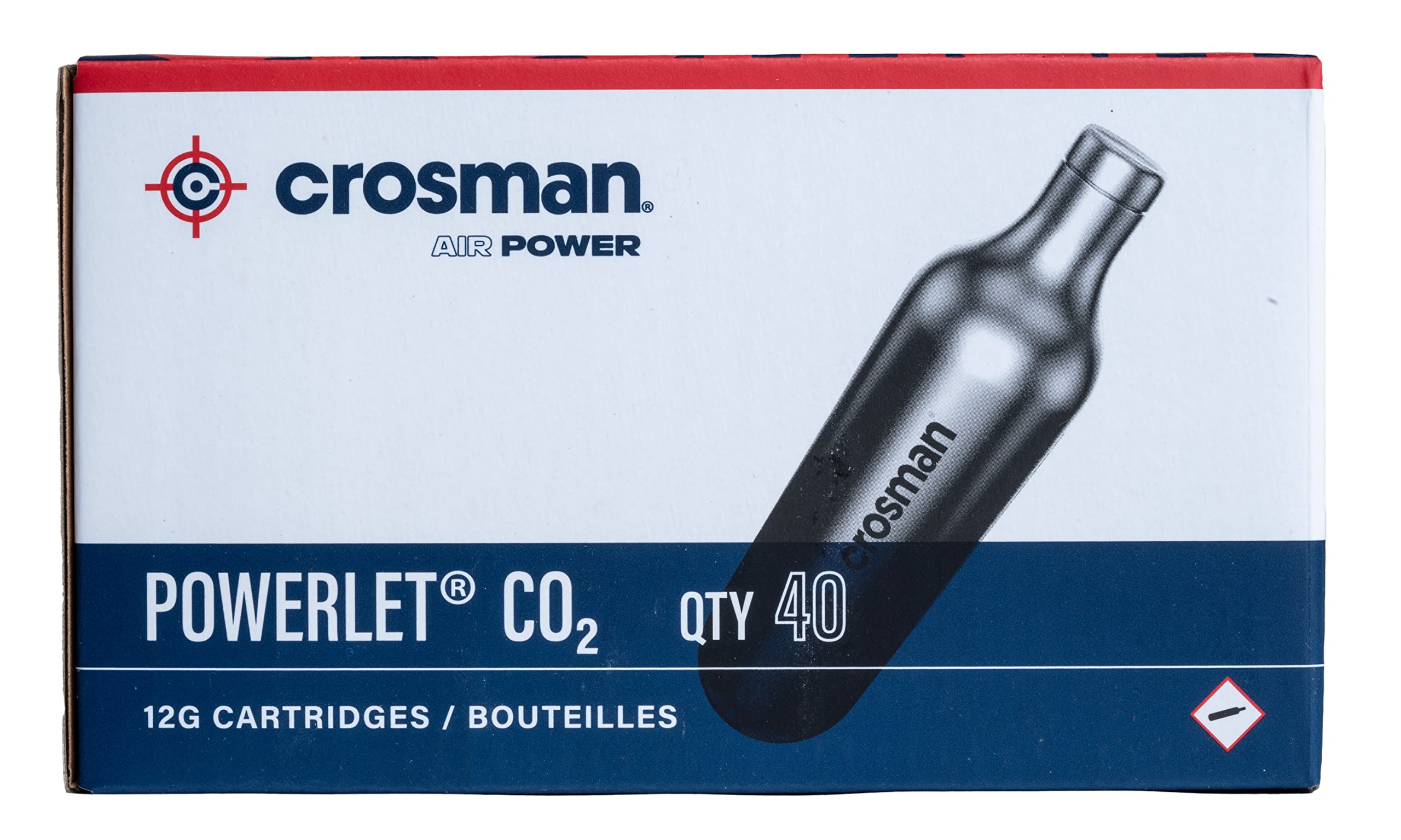 Crosman 12 Gram CO2 (40 Cartridges)