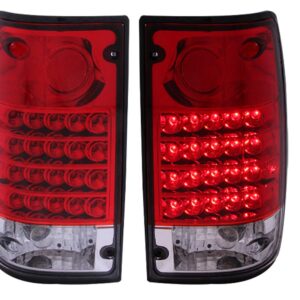 Anzo USA 311043 Toyota Pickup Red/Clear LED Tail Light Assembly - (Sold in Pairs)