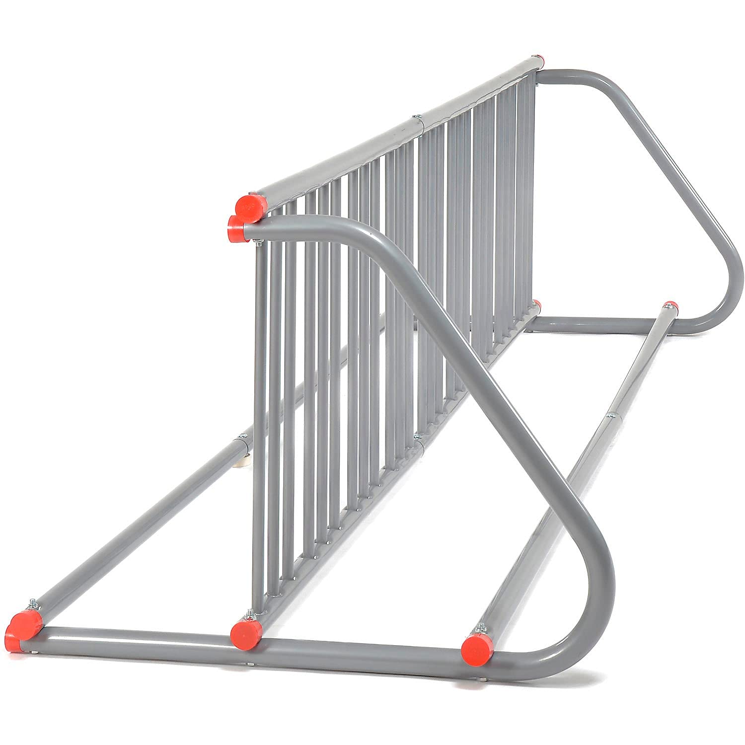 Global Industrial 111" L Grid Bike Rack, Double Sided, 18-Bike Capacity, Powder Coated Steel