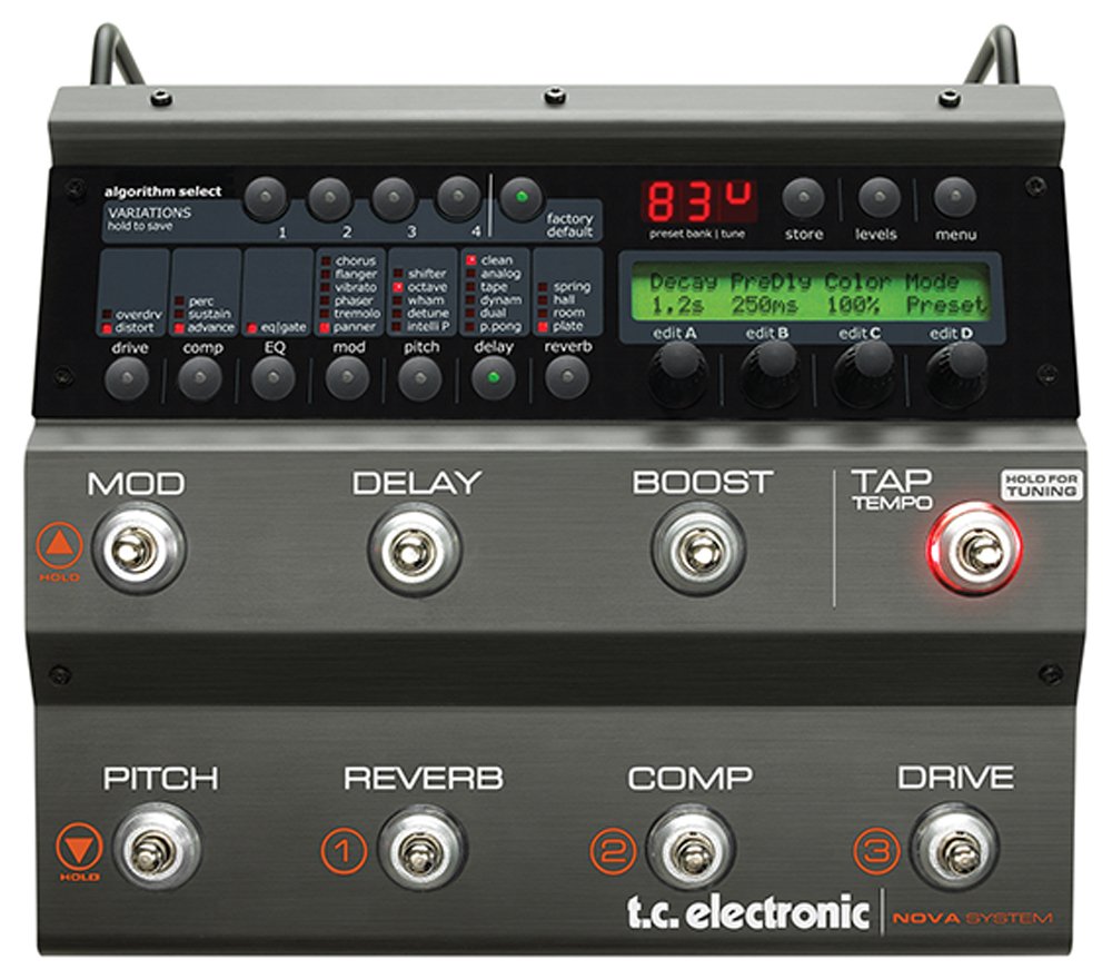 TC Electronic Nova System Floor Based Analog Overdrive/Distortion with G-System Effects and Dynamics Processing