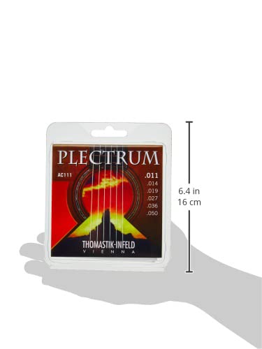 Thomastik-Infeld AC111 Acoustic Guitar Strings - Plectrum Series 6 String Set E, B, G, D, A, E