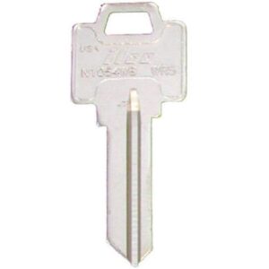 kaba ilco wr5-n1054wb ilco, weiser 5 pin lockset key blank, square head