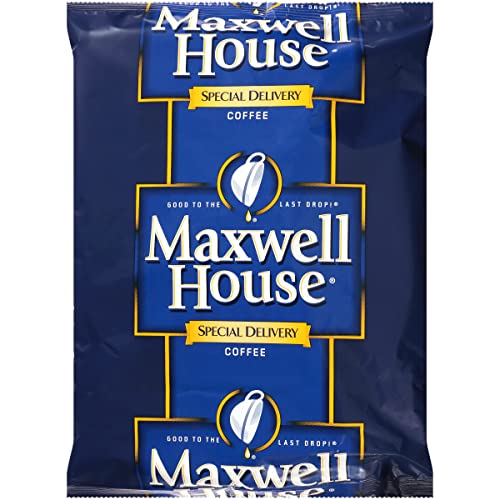 Maxwell House Special Delivery Ground Coffee Single Serve (1.4 oz Bags, Pack of 42)