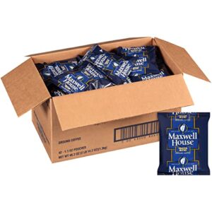 Maxwell House Master Blend Ground Coffee (42 ct Pack, 1.1 oz Packets)