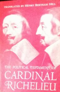 the political testament of cardinal richelieu