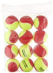 gamma sports kids training (transition) balls, yellow/orange, quick kids 36, 12-pack