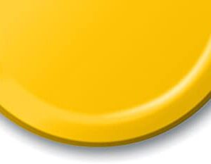 Creative Converting Touch of Color 24 Count Paper Dessert Plates, School Bus Yellow , one size