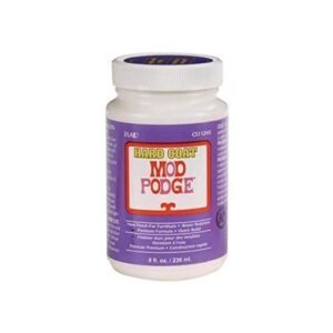 mod podge hard coat for furniture, 8-ounce (cs11245), 8 fl oz (pack of 1), clear