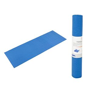 Sunny Health and Fitness Yoga Mat (Blue), Model:31