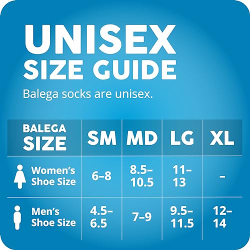 Balega Hidden Comfort Performance No Show Athletic Running Socks for Men and Women (1 Pair), Black, Small