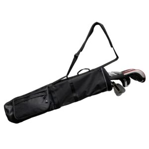 ProActive Sports 7" Sunday Bag, Lightweight Shoulder Golf Bag, Multiple Pockets and Comfortable Padded Strap, Perfect for Driving Range, Par-3, Executive, and Children's Courses