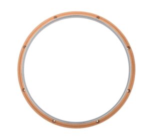 gibraltar sc-1408mw dunn wood/metal hoop 14 inch 8 lug