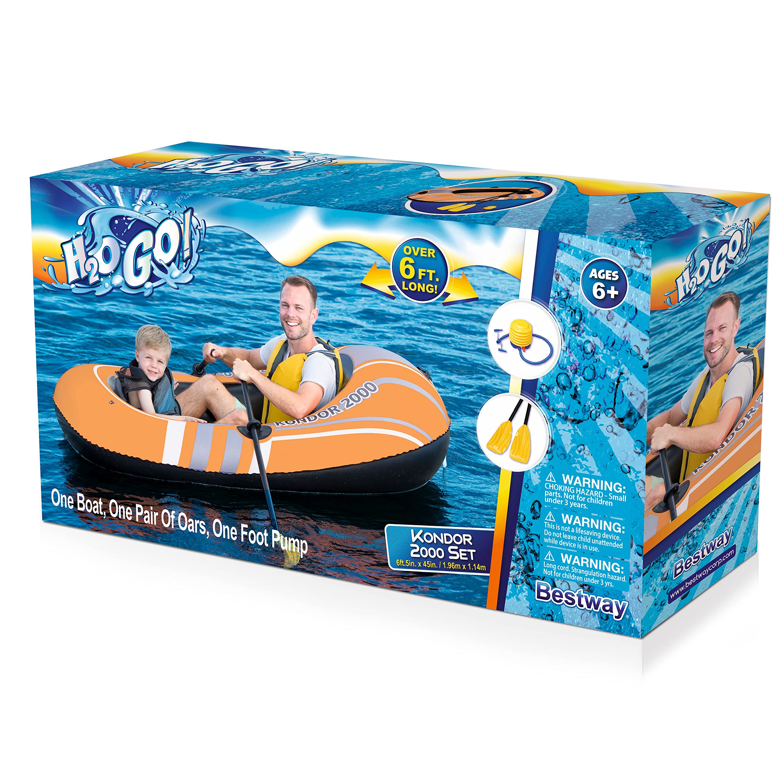 Bestway - Hydro-Force Raft Set, 77 Inches