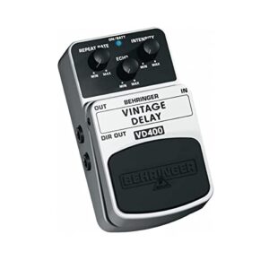 behringer vintage delay vd400 analog effects pedal