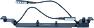 furman rl-led rack light with led lights in 1ru, 19 rackmountable plate