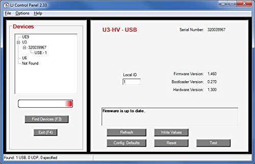 U3-HV USB DAQ Device with 4 Dedicated High-Voltage (±10V) Analog Inputs, 12 Flexible I/O for Analog and Digital Data Acquisition of Sensors, Controlling Relays, Automation and Timers