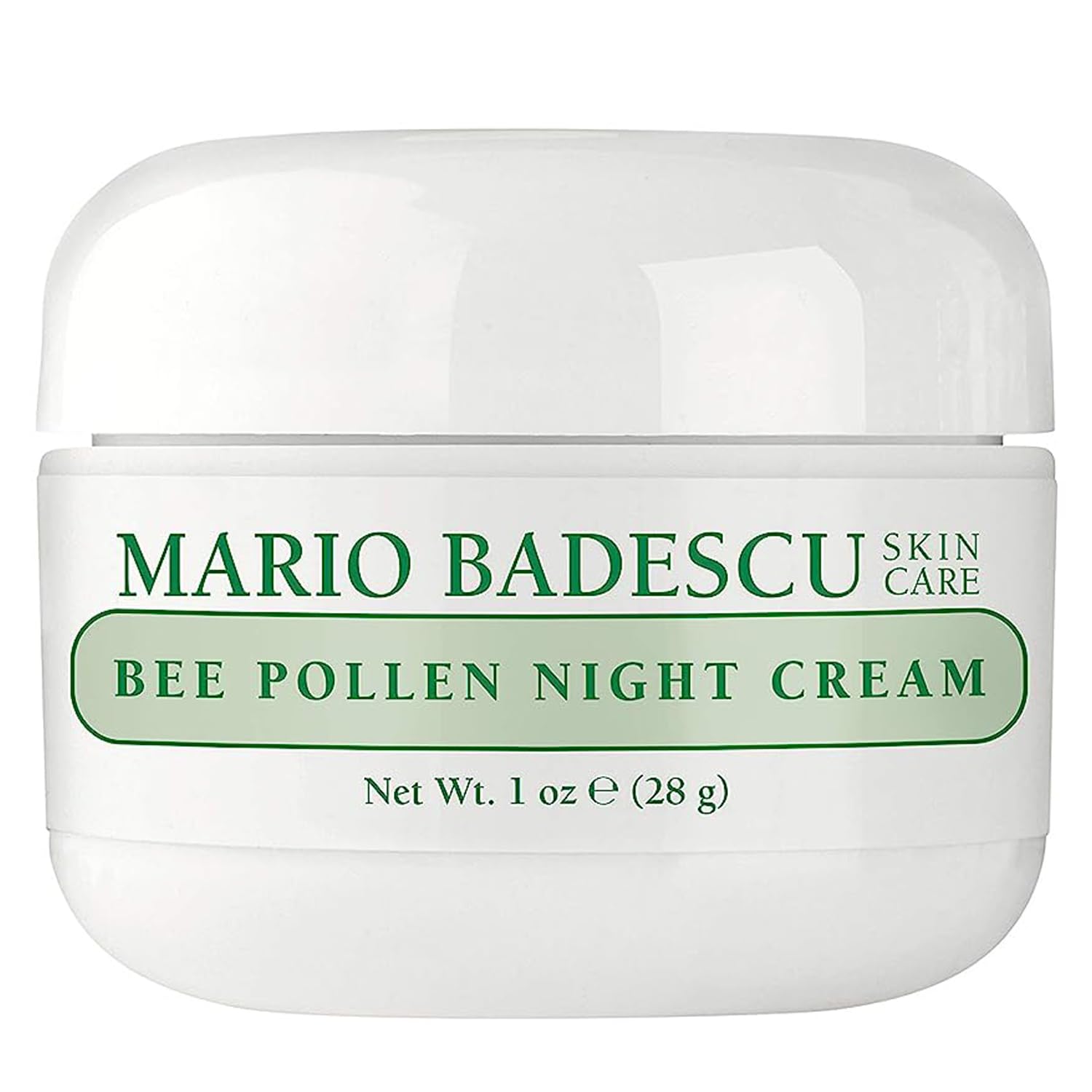 Mario Badescu Bee Pollen Night Cream for Women Anti Aging Overnight Face Cream Formulated with Smoothing Beeswax and Peanut Oil, Ideal for Combination, Dry or Sensitive Skin, 1 Oz