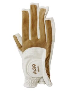 mic 39 golf fit39 left-handed golf glove mgfn-190n cocoa s