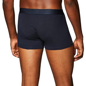 Emporio Armani mens Cotton Stretch boxer briefs, Marine, Small US