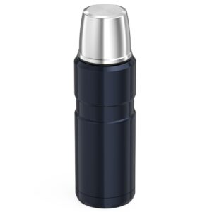 THERMOS Stainless King Vacuum-Insulated Compact Bottle, 16 Ounce, Midnight Blue