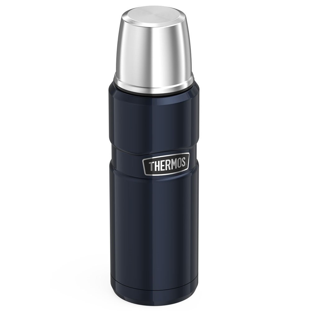 THERMOS Stainless King Vacuum-Insulated Compact Bottle, 16 Ounce, Midnight Blue