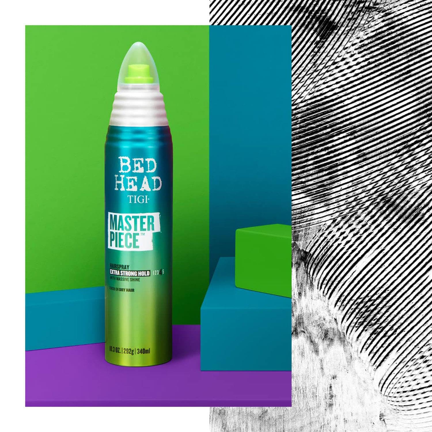 TIGI Bed Head Masterpiece Shine Hairspray, Original Version, 9.5 Oz