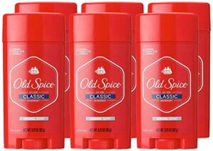 old spice classic deodorant stick original 3.25 oz (pack of 6)