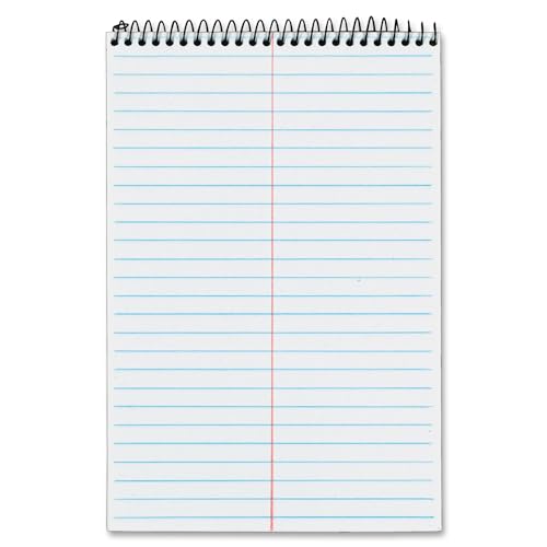 TOPS 74688 Second Nature Spiral Reporter/Steno Notebook, Gregg Rule, 6x9, WE, 80-Sheet, Carton of 72