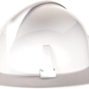 MSA 475393 Topgard Full Brim Safety Hard Hat with Fas-Trac III Ratchet Suspension | Non-Slotted Polycarbonate Shell, for General Purpose and Elevated Temperatures - Standard Size in White