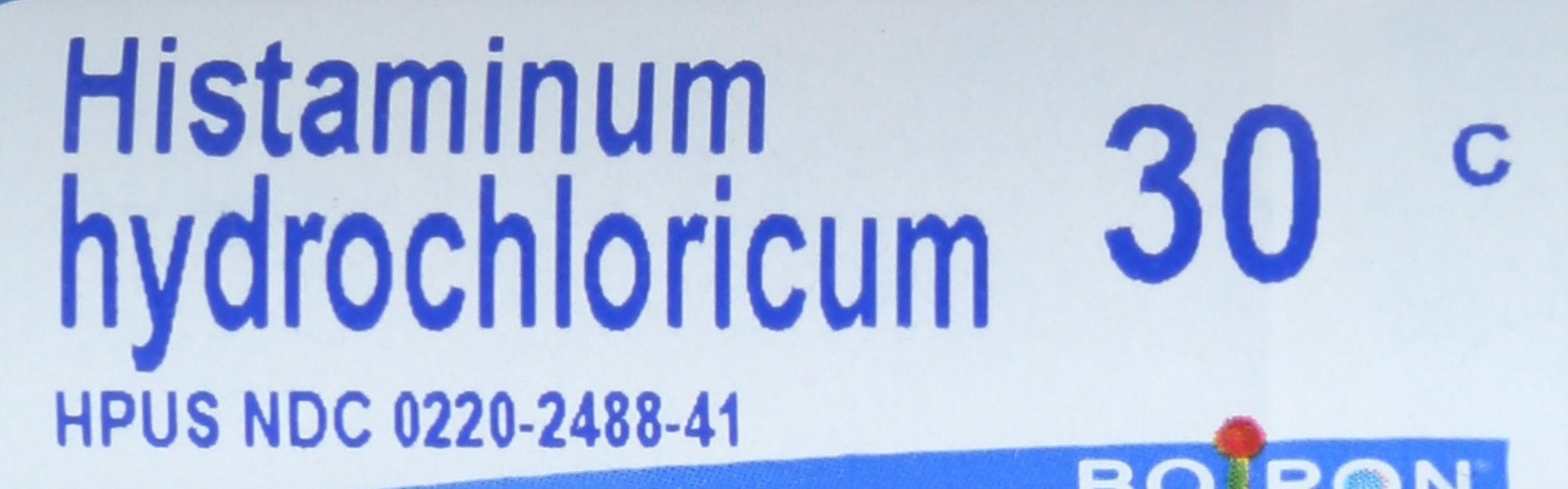 Boiron Histaminum Hydrochloricum 30, 80 Pellets, Homeopathic Medicine for Allergy Relief