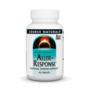 Source Naturals Aller-Response, Seasonal Immune Support* - 45 Tablets